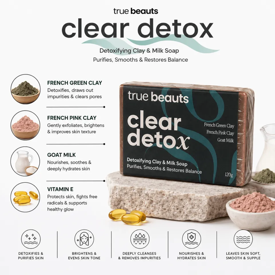 clay detox soap