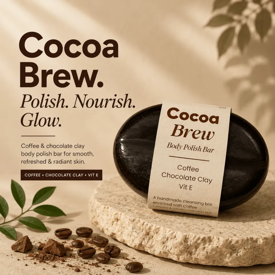 cocoa brrew soap bar