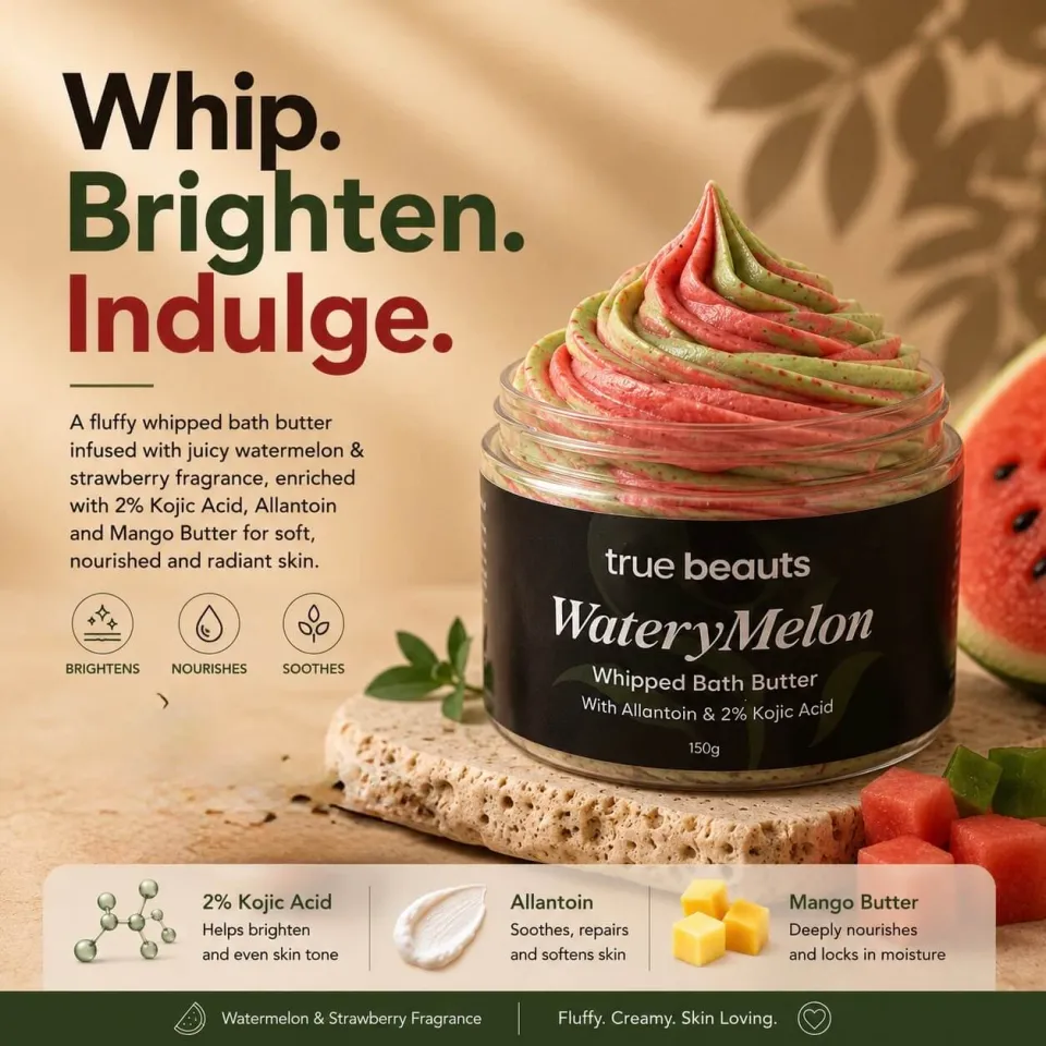 whipped soap watermelon